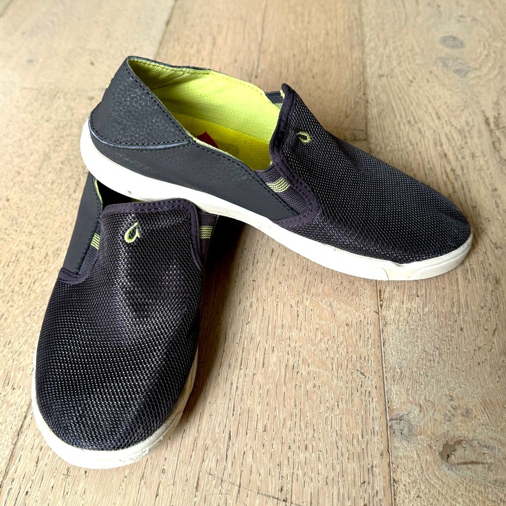 OluKai Nohea Mesh Slip-On Shoes for Kids